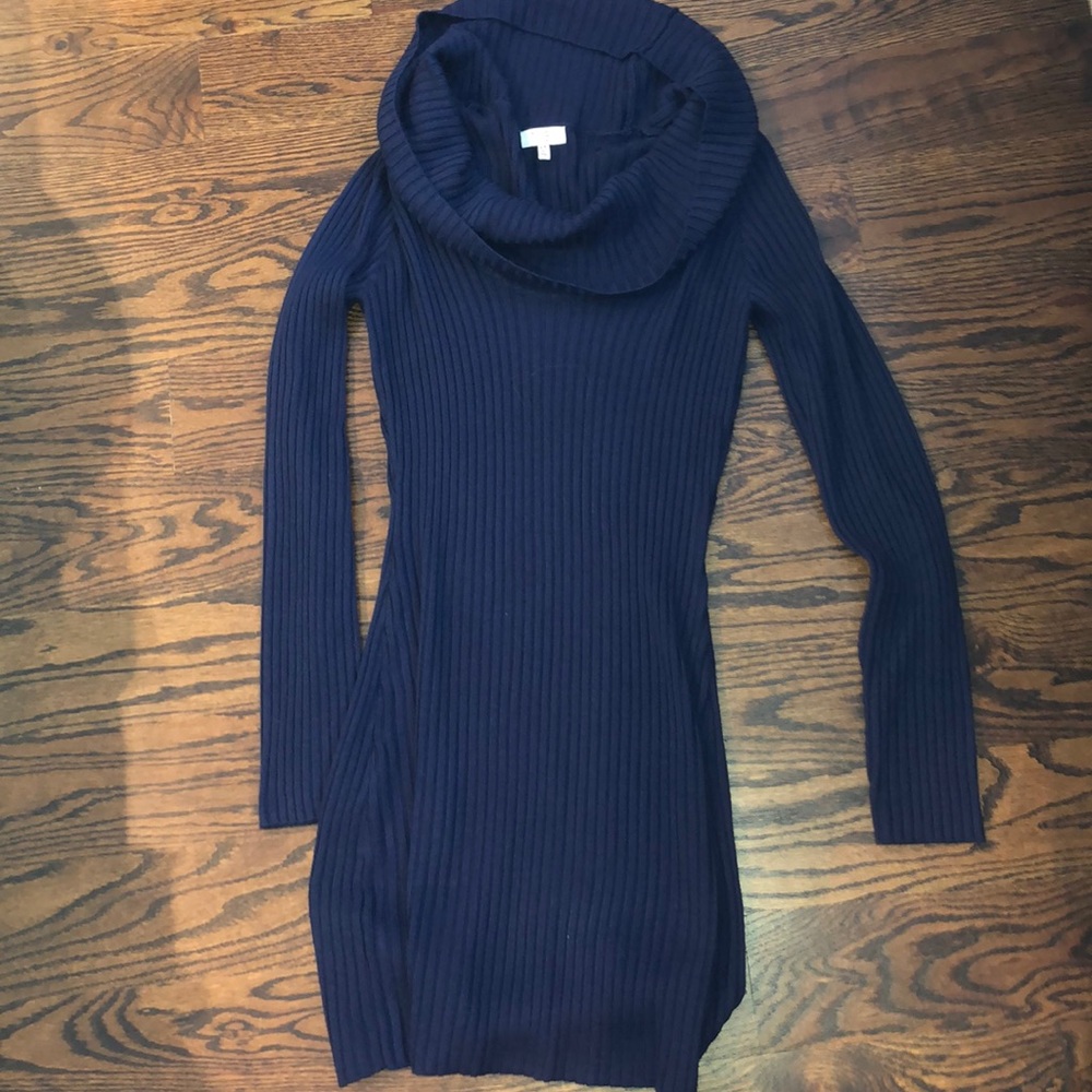 Tobi navy sweater dress